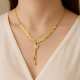Zircon Pendant-340 (Golden)